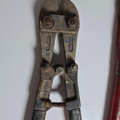 Two pairs of Bolt Cutters – 18" & 24"
