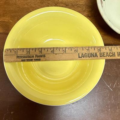 Mixed Vintage Ceramic Bowls and Plates - 5 pcs