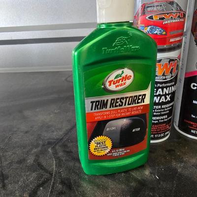 Car Wax & Trim Shine Lot – FW1, Turtle Wax, Black Magic