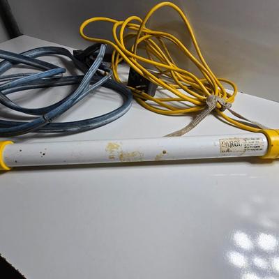 Automotive Utility Lot – Drop Light with long cord and Jumper Cables