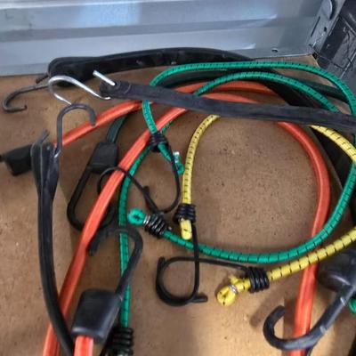 Tie-Down & Towing Lot – Ratchet Straps, Bungee Cords, and Trailer Hitch Ball