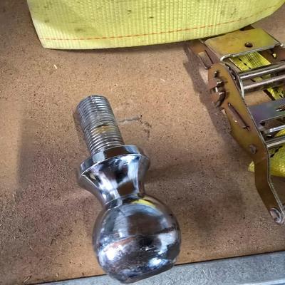 Tie-Down & Towing Lot – Ratchet Straps, Bungee Cords, and Trailer Hitch Ball