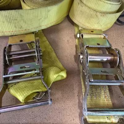 Tie-Down & Towing Lot – Ratchet Straps, Bungee Cords, and Trailer Hitch Ball
