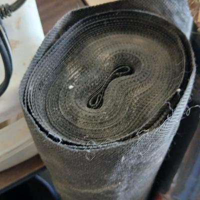 Lot of 2 Weed Barrier Rolls – Vigoro & Unmarked Landscape Fabric