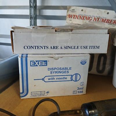 Farm & Animal Care Lot – Clippers, Syringes, Heat Lamps, Rodent Control & More