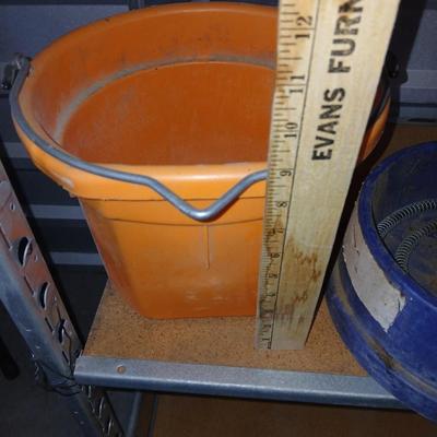 Livestock Watering & Bucket Lot – Heated Bowl, Water Hole, & Feed Buckets