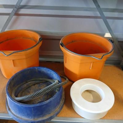 Livestock Watering & Bucket Lot – Heated Bowl, Water Hole, & Feed Buckets