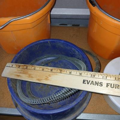 Livestock Watering & Bucket Lot – Heated Bowl, Water Hole, & Feed Buckets