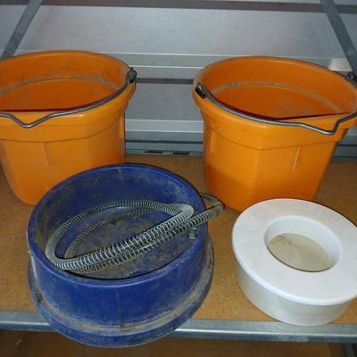 Livestock Watering & Bucket Lot – Heated Bowl, Water Hole, & Feed Buckets