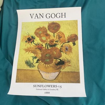 Van Gogh Sunflowers Print