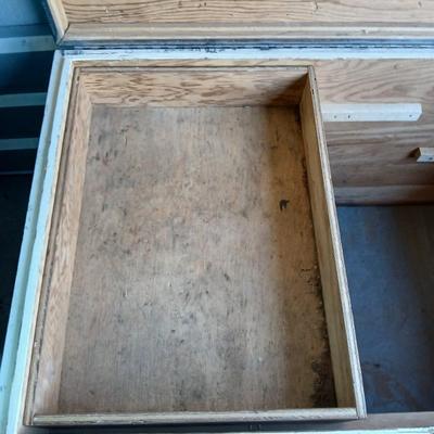 Ranch /Show Storage Chest with Metal Top
