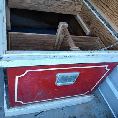 Ranch /Show Storage Chest with Metal Top