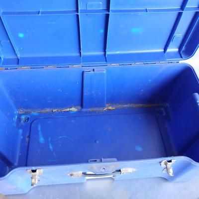 Contico Deluxe Lockable Tool Box – Blue