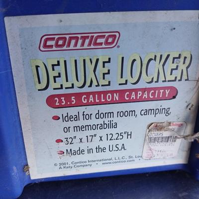 Contico Deluxe Lockable Tool Box – Blue