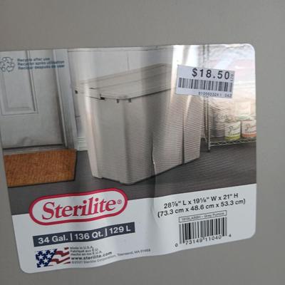 Four Large Storage Totes with Lids