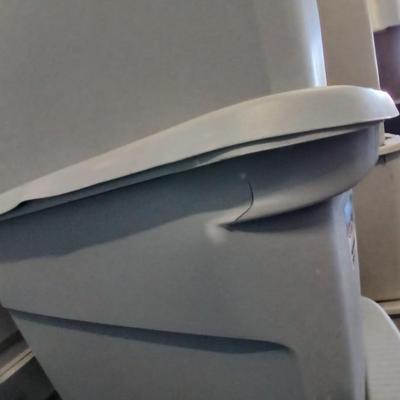 Four Storage Totes with Lids