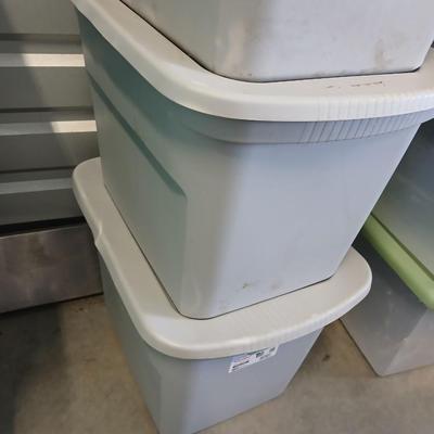Storage Totes with Lids