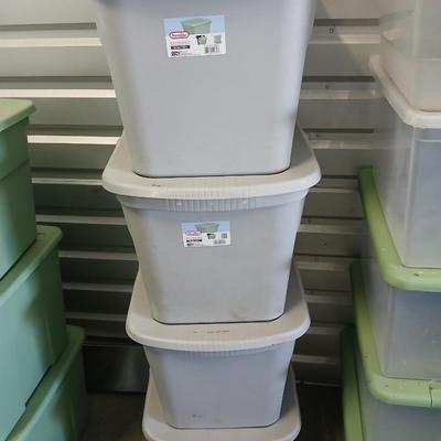 Storage Totes with Lids