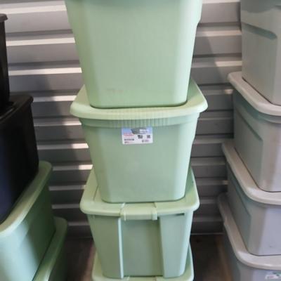 Storage Totes with Lids