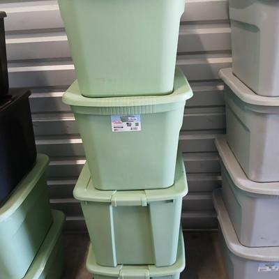 Storage Totes with Lids