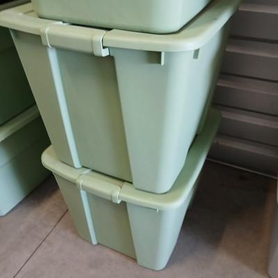 Storage Totes with Lids