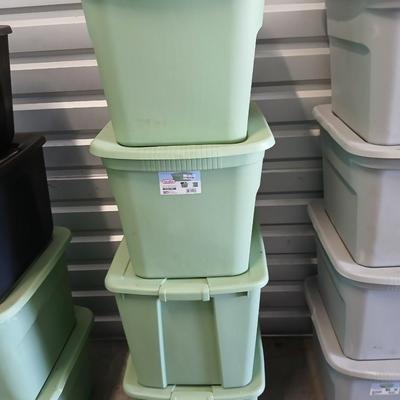 Storage Totes with Lids