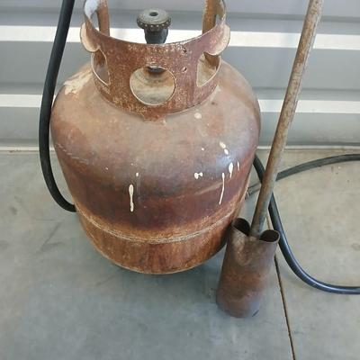 Propane Torch with Tank – Flame Weeder / Burner