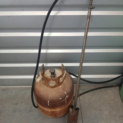 Propane Torch with Tank – Flame Weeder / Burner