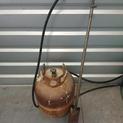 Propane Torch with Tank – Flame Weeder / Burner