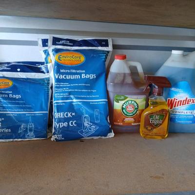 Cleaning Supplies & Vacuum Bags