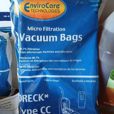 Cleaning Supplies & Vacuum Bags