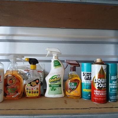 Large Lot of Household Cleaners & Specialty Products