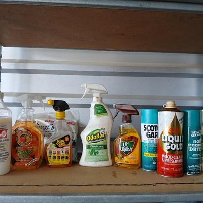 Large Lot of Household Cleaners & Specialty Products