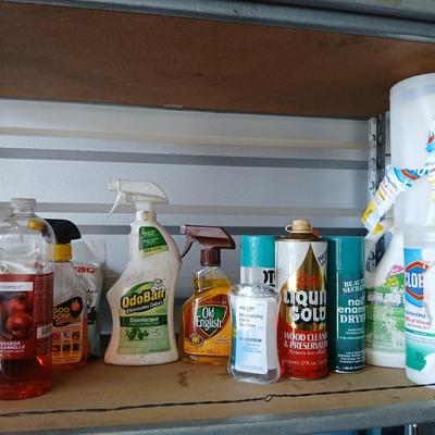 Large Lot of Household Cleaners & Specialty Products