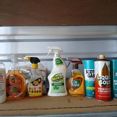 Large Lot of Household Cleaners & Specialty Products