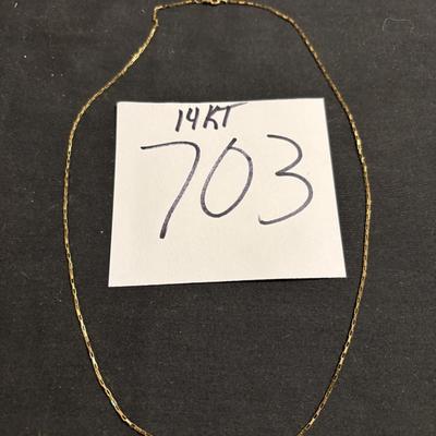 14kt Neclace
