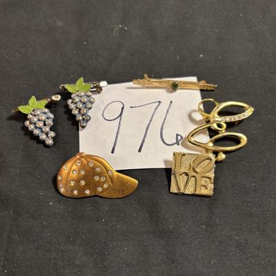 Brooch and Pin Lot
