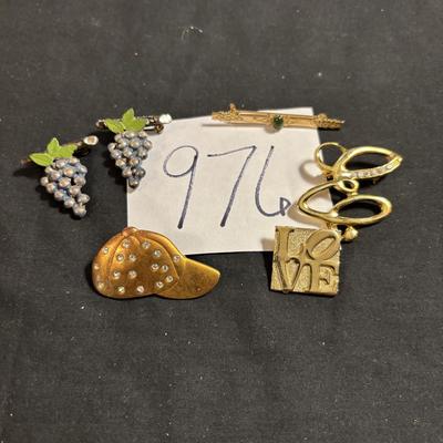 Brooch and Pin Lot