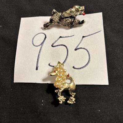 Dog Brooch