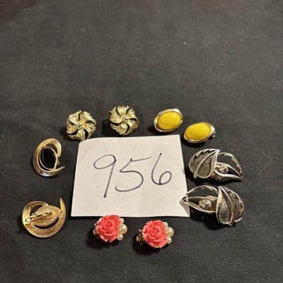Clip On Earring Lot
