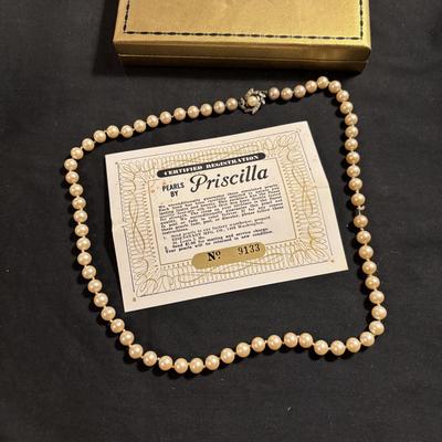 Vintage Priscilla Pearls