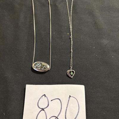 Silver Tone Necklace Lot