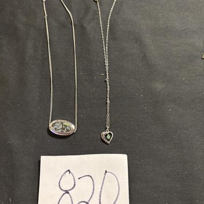 Silver Tone Necklace Lot
