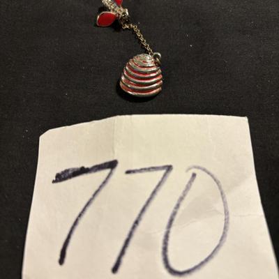 Vintage Honey Bee Pin