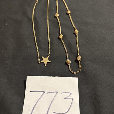 Gold Tone Necklaces