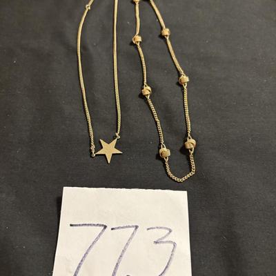 Gold Tone Necklaces