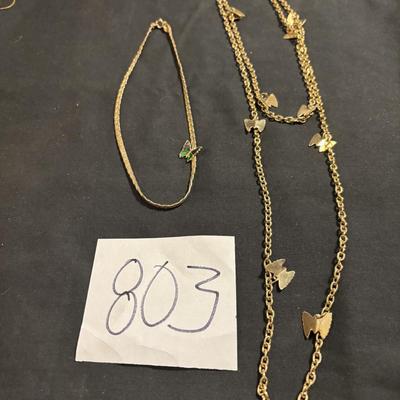Butterfly Necklaces