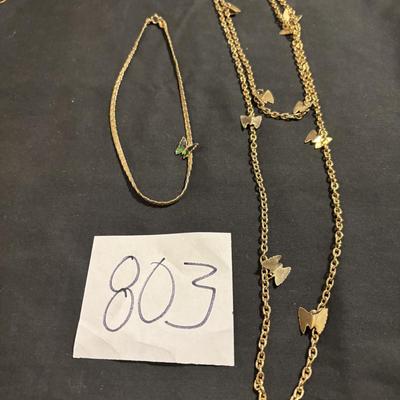 Butterfly Necklaces