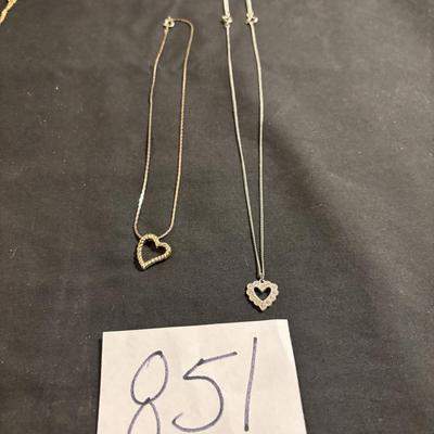 Heart Necklace Lot