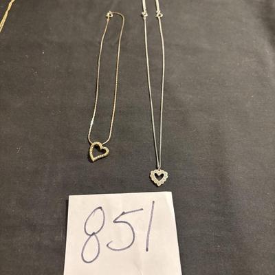Heart Necklace Lot